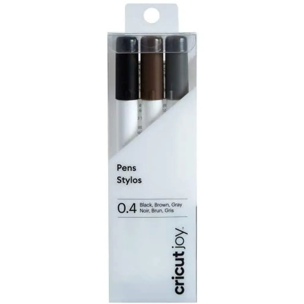 2008068 - Cricut Joy Fine Point Pen Set 3-pack (Black; Brown; Grey).