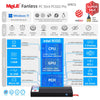 MeLE Fanless Mini PC Stick PCG02 Pro N5105 8GB/256GB Windows 11 Pro WiFi5 USB PD3.0 Micro Computer Stick Dual HDMI 4K Gigabit Ethernet BT5.1