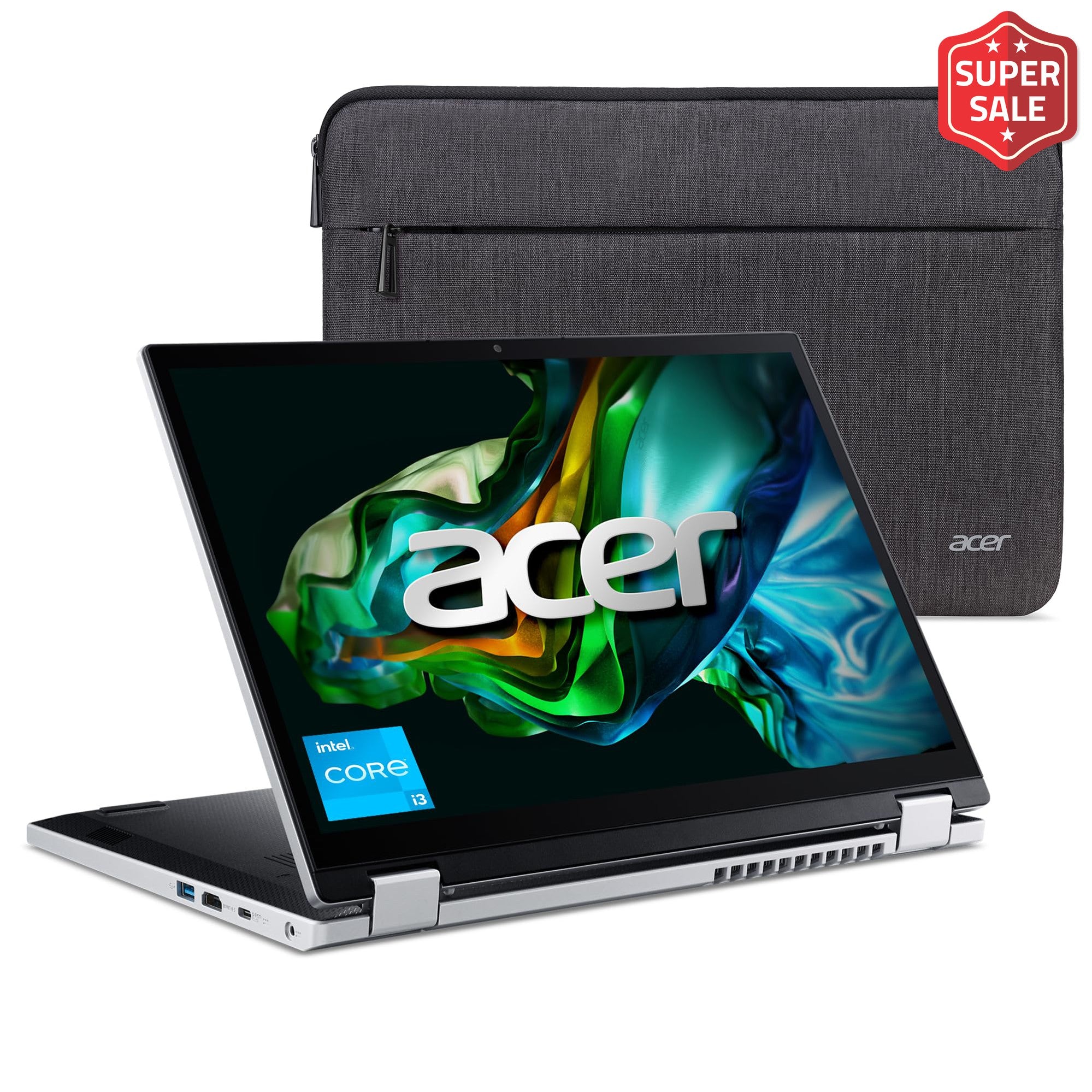 Acer Aspire Go 15 Slim, Core i3-N305, Intel UHD Graphics, 8GB LPDDR5, 128GB SSD, 15.6" 1080P, Wi-Fi 6, Windows 11 Home