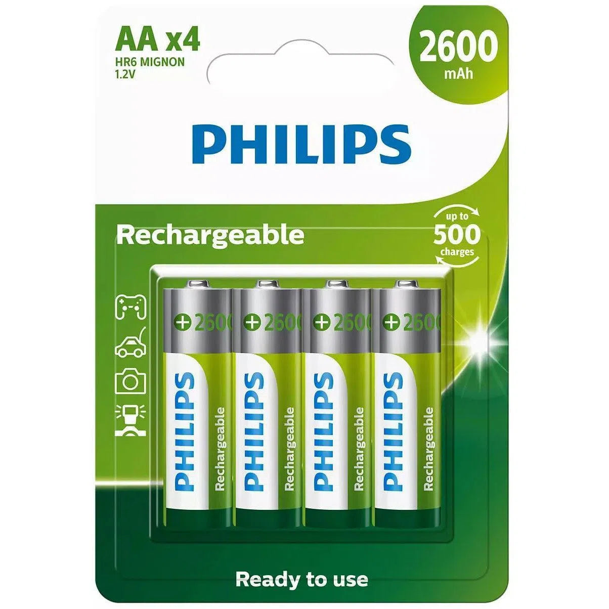 AA 2600MAH BUSINESS PACK RECHARGEABLE