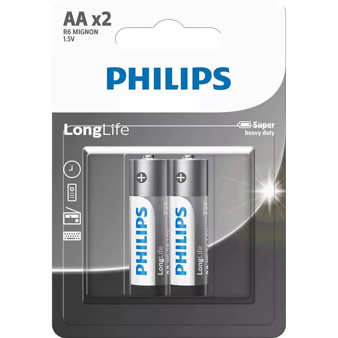 BUSINESS PACK AA LONGLIFE BATTERIES