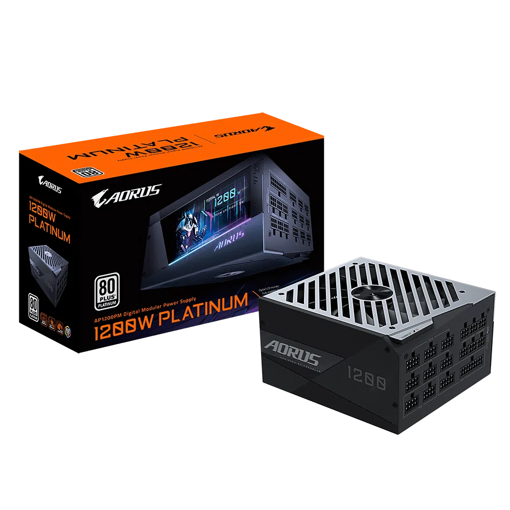 Gigabyte AORUS P1200W 1200w 80+ PLATINUM Fully Modular