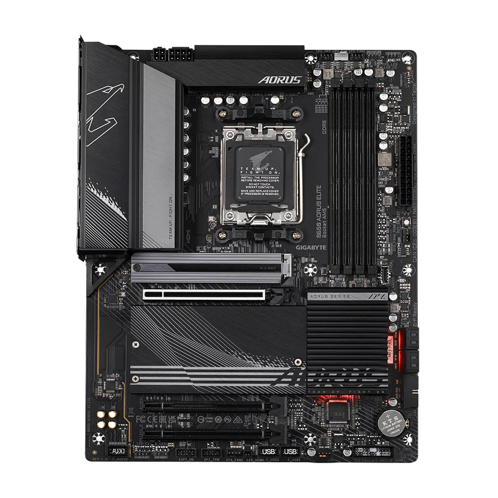 Gigabyte B650 AORUS ELITE AMD B650 Ryzen Socket AM5 ATX Desktop Motherboard