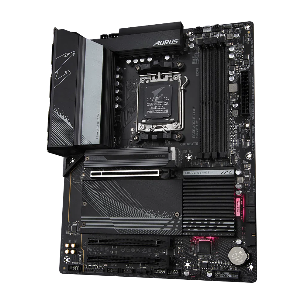 Gigabyte B650 AORUS ELITE AMD B650 Ryzen Socket AM5 ATX Desktop Motherboard