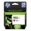 HP 951XL High Yield Magenta Original Ink Cartridge;~1;500 pages. (OfficeJet Pro 8100 ePrinter series; OfficeJet Pro 8600 All-in