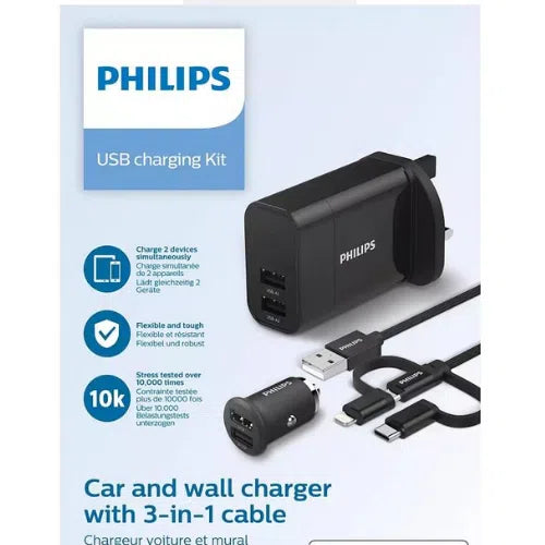 PHILIPS 3IN1 CHARGER UNIVERSAL