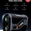 SUNPOW Golf Rangefinder with Magnet Stripe, Flag Pole Locking Vibration