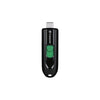 TRANSCEND 128GB JF790C USB C (5Gpbs) CAPLESS FLASH DRIVE - BLACK AND GREEN